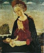 Alesso Baldovinetti Virgin and Child oil painting artist